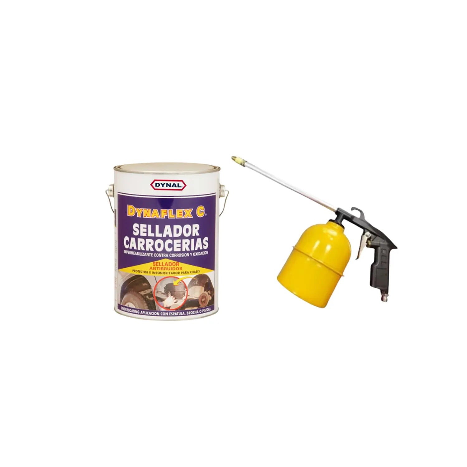 Sellador Dynal + Pistola Pulverizadora